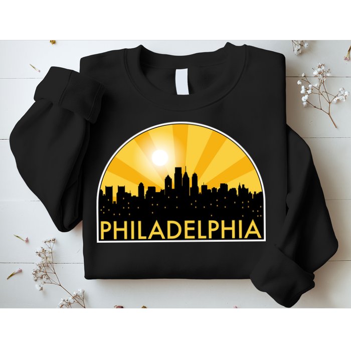 Philadelphia Skyline Burst Sweatshirt