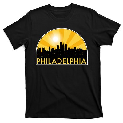 Philadelphia Skyline Burst T-Shirt