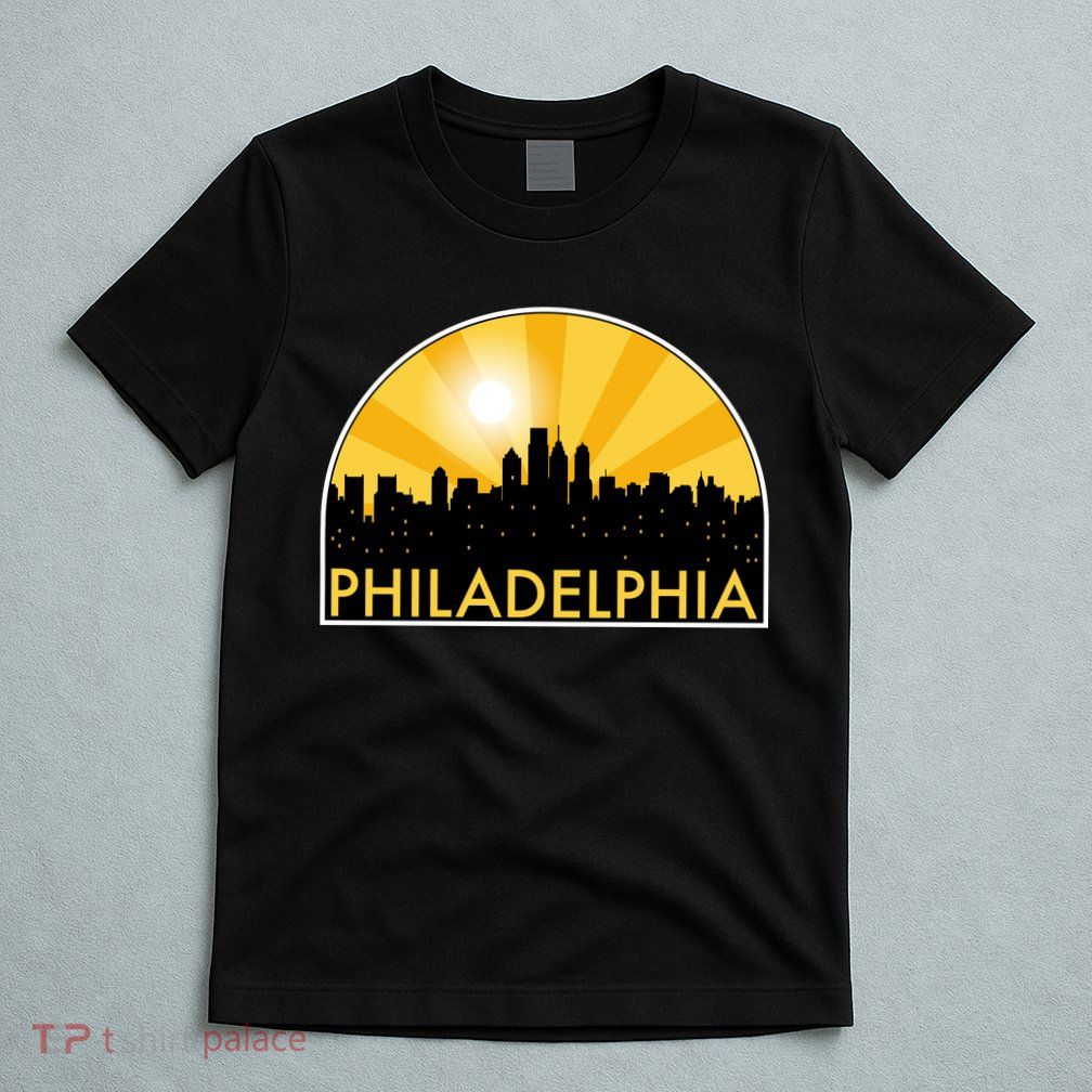 Philadelphia Skyline Burst T-Shirt