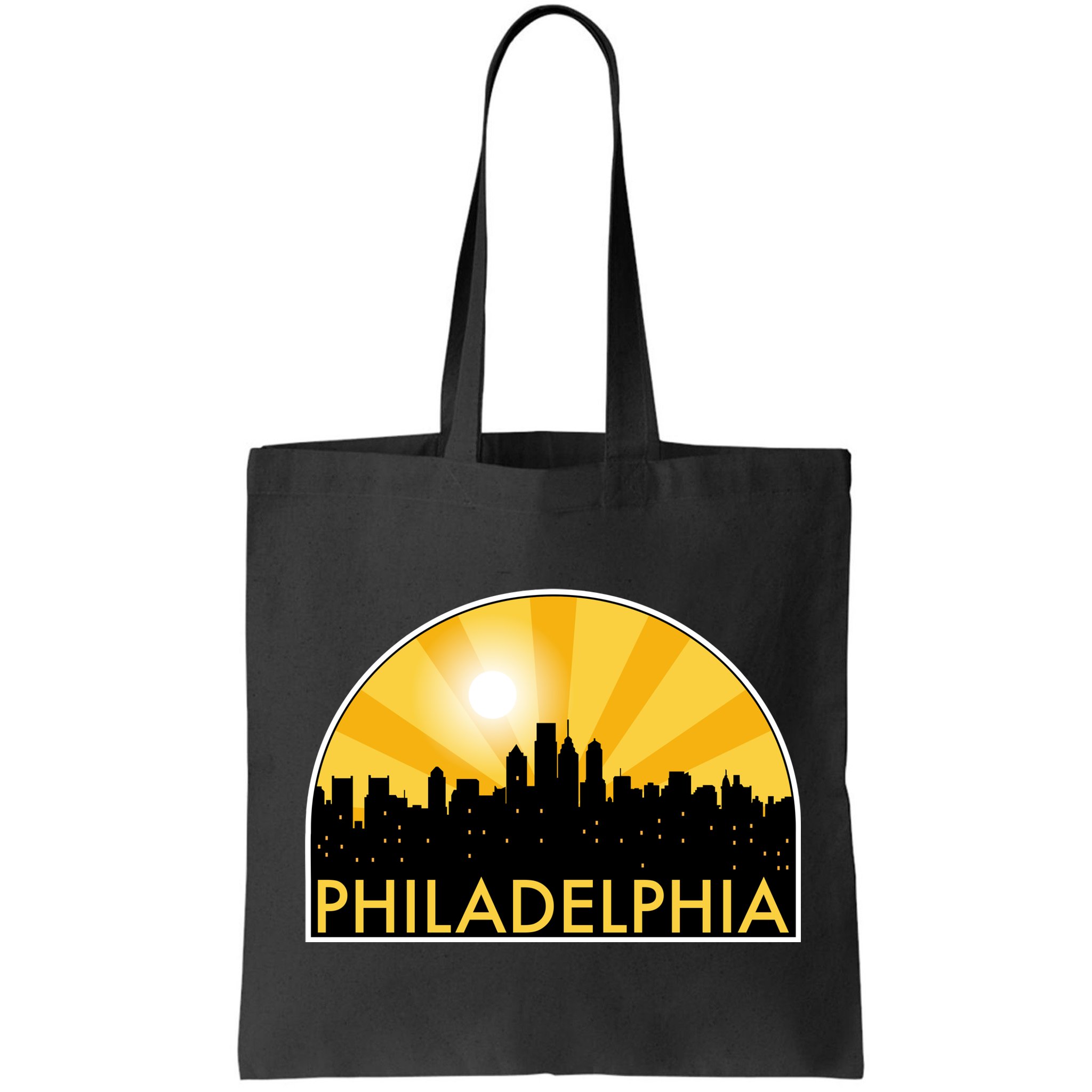 Philadelphia Skyline Burst Bag