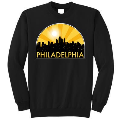 Philadelphia Skyline Burst Tall Sweatshirt