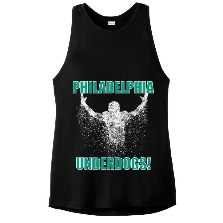 Philadelphia Underdogs Philly Football Ladies PosiCharge Tri-Blend Wicking Tank