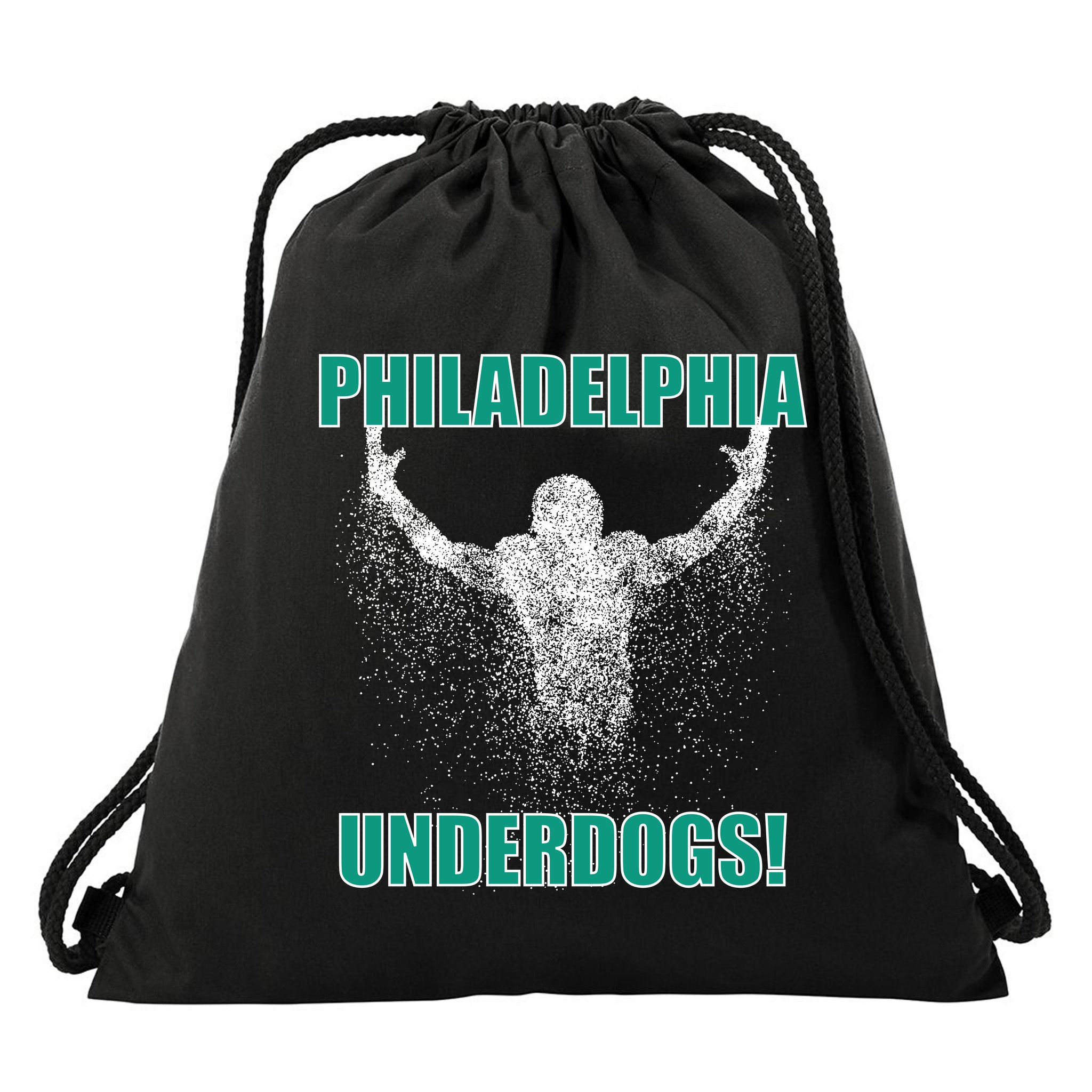 Philadelphia Underdogs Philly Football Drawstring Bag