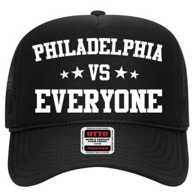 Philadelphia Vs Everyone High Crown Mesh Back Trucker Hat