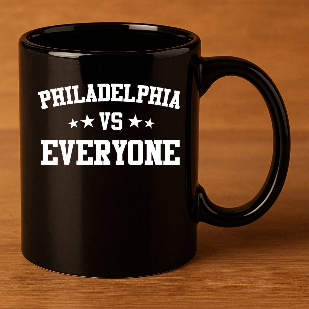 Philadelphia Vs Everyone 11oz C Handle Ceramic Mug