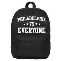 Philadelphia Vs Everyone 16 in Basic Backpack