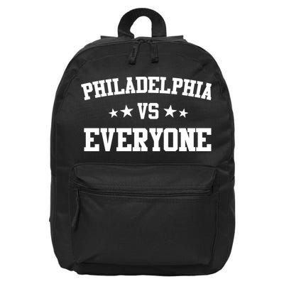 Philadelphia Vs Everyone 16 in Basic Backpack