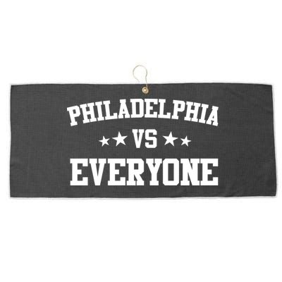 Philadelphia Vs Everyone Large Microfiber Waffle Golf Towel