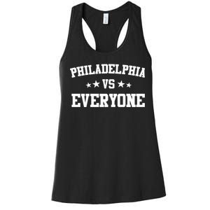 Philadelphia Vs Everyone Women's Racerback Tank