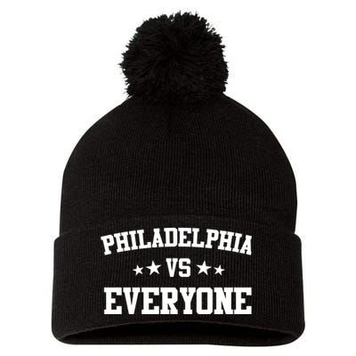 Philadelphia Vs Everyone Pom Pom 12in Knit Beanie