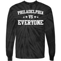 Philadelphia Vs Everyone Tie-Dye Long Sleeve Shirt