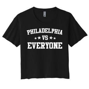 Philadelphia Vs Everyone Women's Crop Top Tee