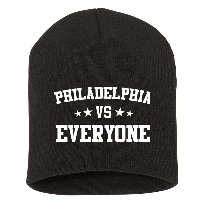 Philadelphia Vs Everyone Short Acrylic Beanie