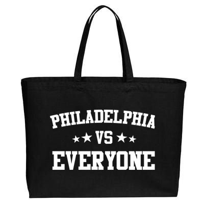 Philadelphia Vs Everyone Cotton Canvas Jumbo Tote