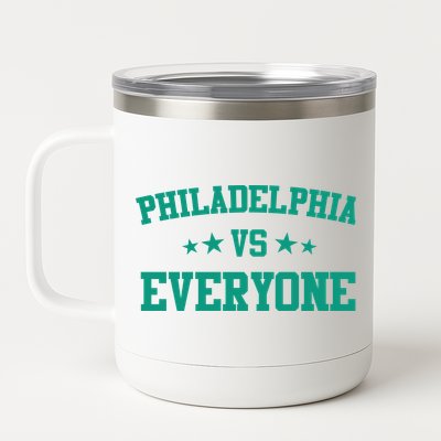 Philadelphia Vs Everyone 12 oz Stainless Steel Tumbler Cup