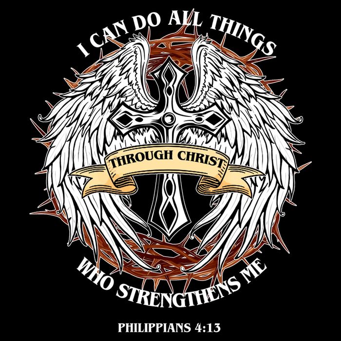 Philippians 4 13 I Can Do All Things Strengthens Me Sweatshirt