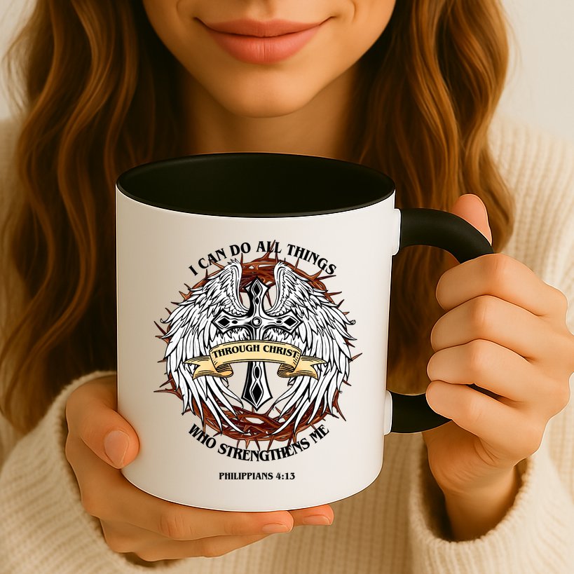 Philippians 4 13 I Can Do All Things Strengthens Me Mug
