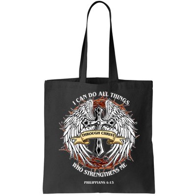 Philippians 4 13 I Can Do All Things Strengthens Me Bag