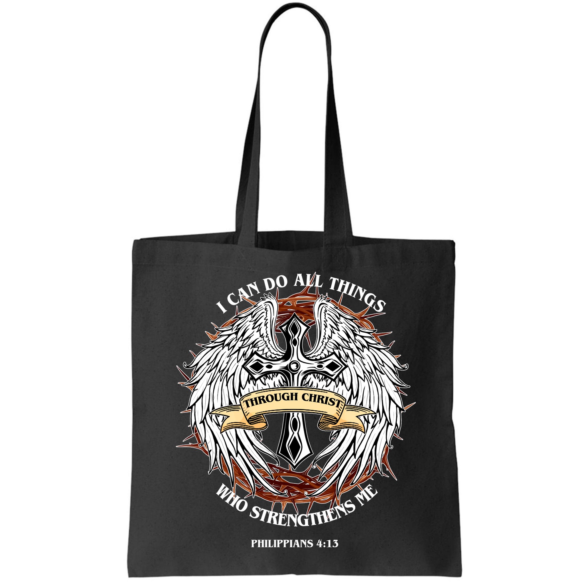 Philippians 4 13 I Can Do All Things Strengthens Me Bag