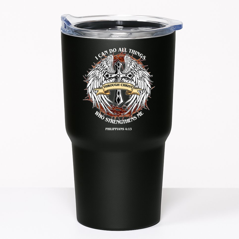 Philippians 4 13 I Can Do All Things Strengthens Me Tumbler
