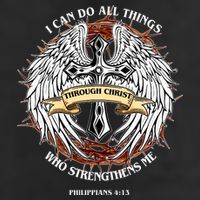 Philippians 4 13 I Can Do All Things Strengthens Me Golf Towel