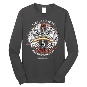 Philippians 4 13 I Can Do All Things Strengthens Me Long Sleeve Shirt