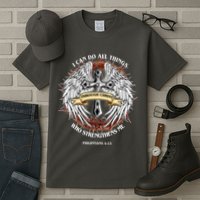 Philippians 4 13 I Can Do All Things Strengthens Me Tall T-Shirt