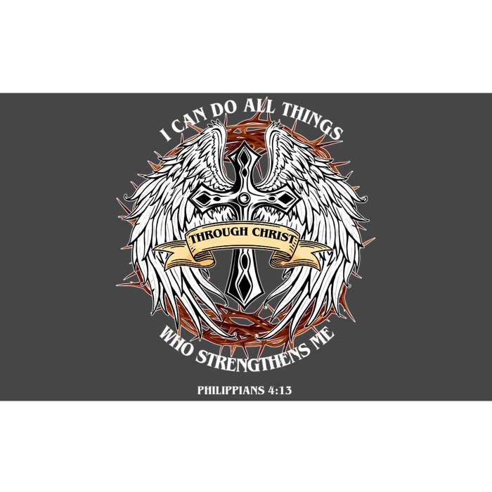 Philippians 4 13 I Can Do All Things Strengthens Me Bumper Sticker