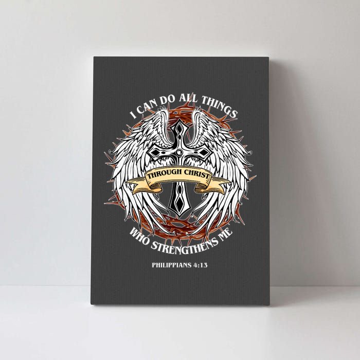 Philippians 4 13 I Can Do All Things Strengthens Me Canvas