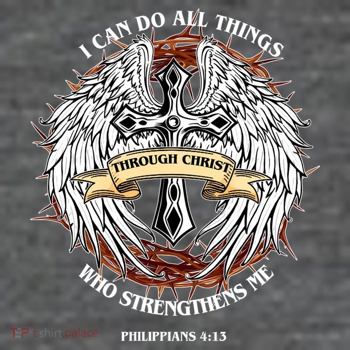 Philippians 4 13 I Can Do All Things Strengthens Me Tank Top