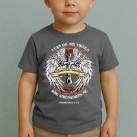 Philippians 4 13 I Can Do All Things Strengthens Me Toddler T-Shirt
