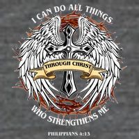 Philippians 4 13 I Can Do All Things Strengthens Me Toddler T-Shirt