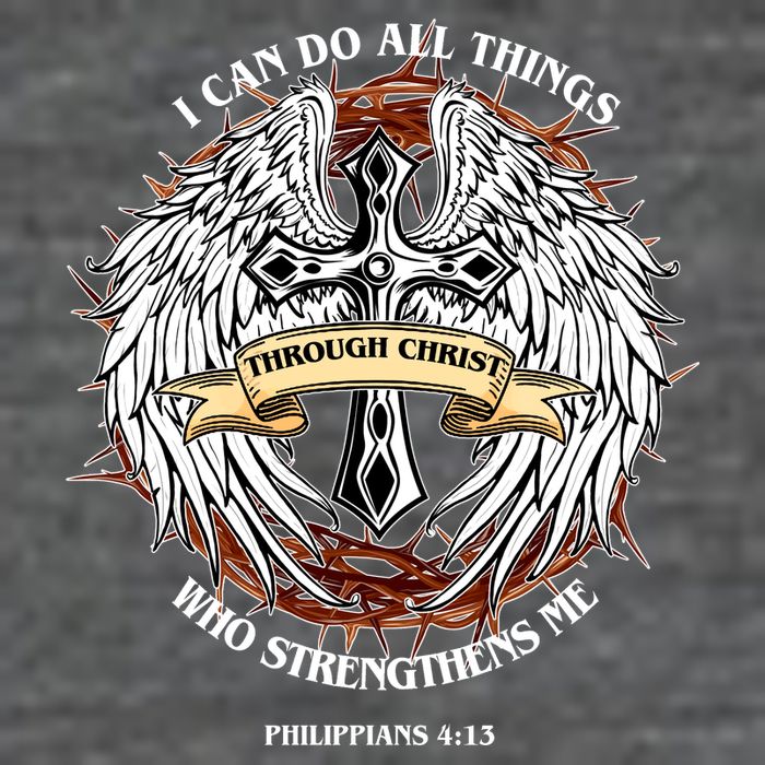 Philippians 4 13 I Can Do All Things Strengthens Me Toddler T-Shirt