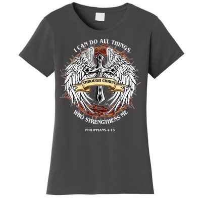 Philippians 4 13 I Can Do All Things Strengthens Me Women's T-Shirt