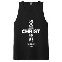 Philippians 4:13 I Can Do All Thing Through Christ PosiCharge Competitor Tank