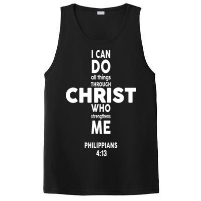 Philippians 4:13 I Can Do All Thing Through Christ PosiCharge Competitor Tank