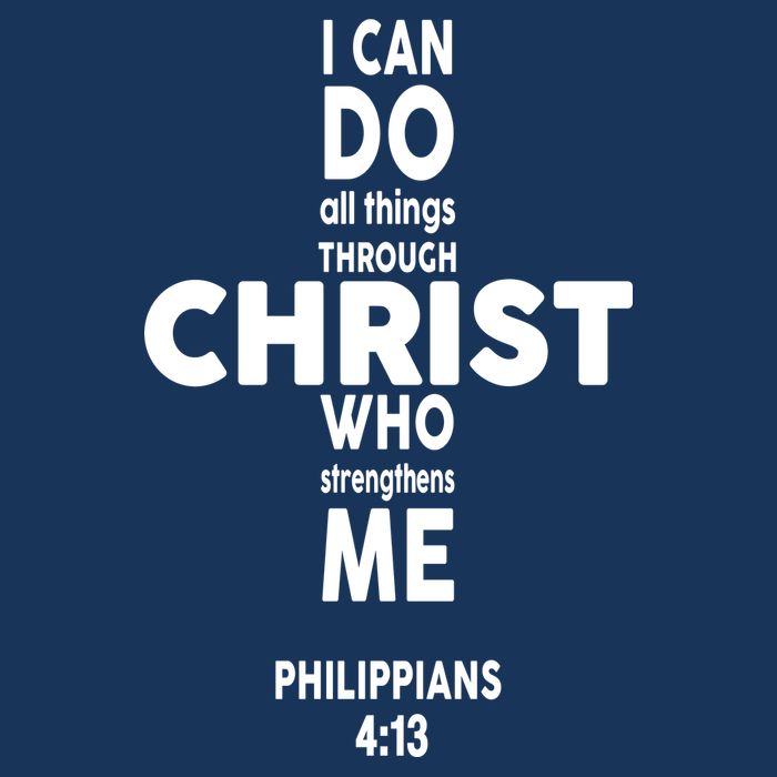 Philippians 4:13 I Can Do All Thing Through Christ Infant Baby Jersey Bodysuit