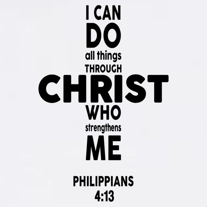 Philippians 4:13 I Can Do All Thing Through Christ Garment-Dyed Sweatshirt