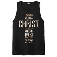 Philippians Bible Quote Cross PosiCharge Competitor Tank