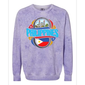 Philippines Colorblast Crewneck Sweatshirt