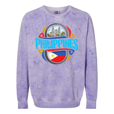 Philippines Colorblast Crewneck Sweatshirt