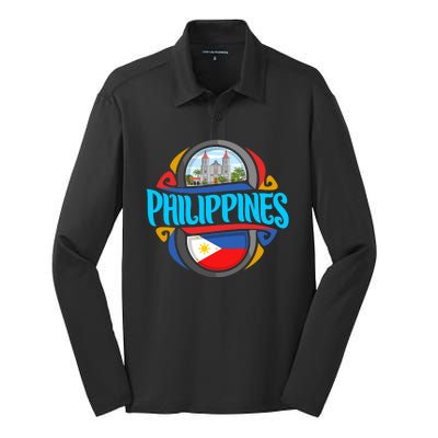 Philippines Silk Touch Performance Long Sleeve Polo