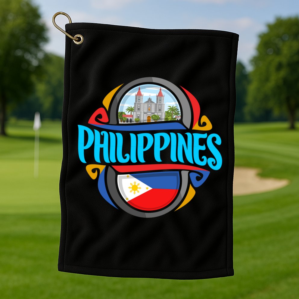 Philippines Golf Towel