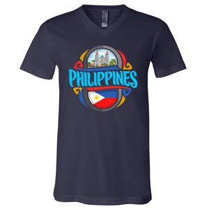 Philippines V-Neck T-Shirt