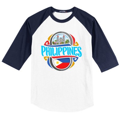 Philippines Baseball Sleeve Shirt