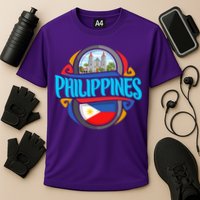 Philippines Cooling Performance Crew T-Shirt