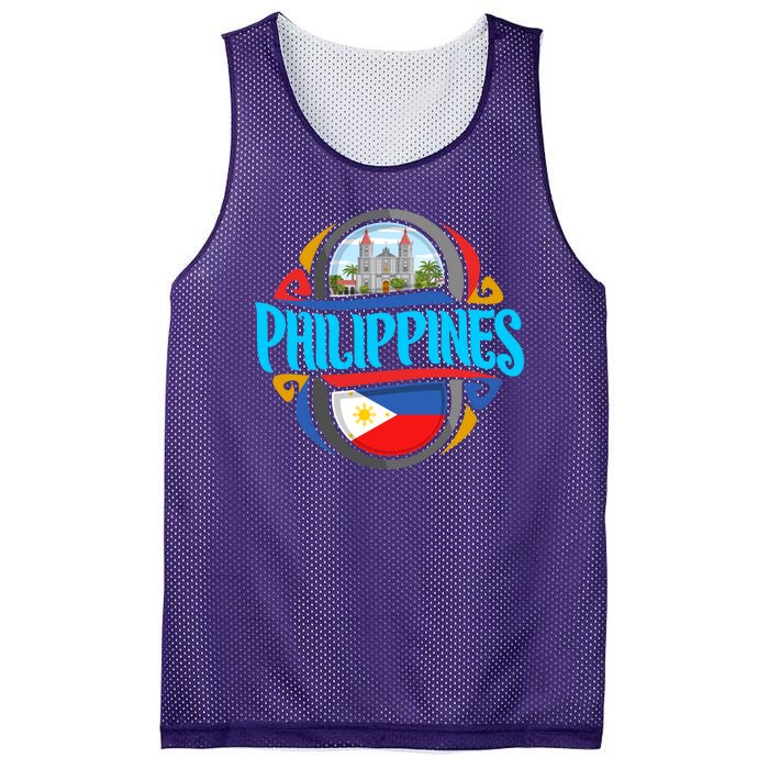 Philippines Mesh Reversible Basketball Jersey Tank