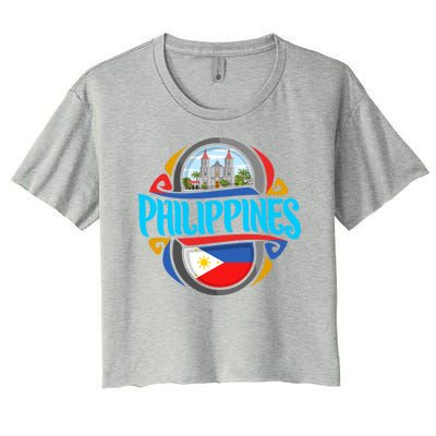 Philippines Women's Crop Top Tee