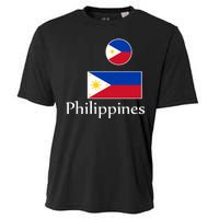 Philippines Flag Cooling Performance Crew T-Shirt