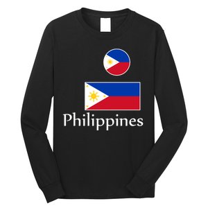 Philippines Flag Long Sleeve Shirt